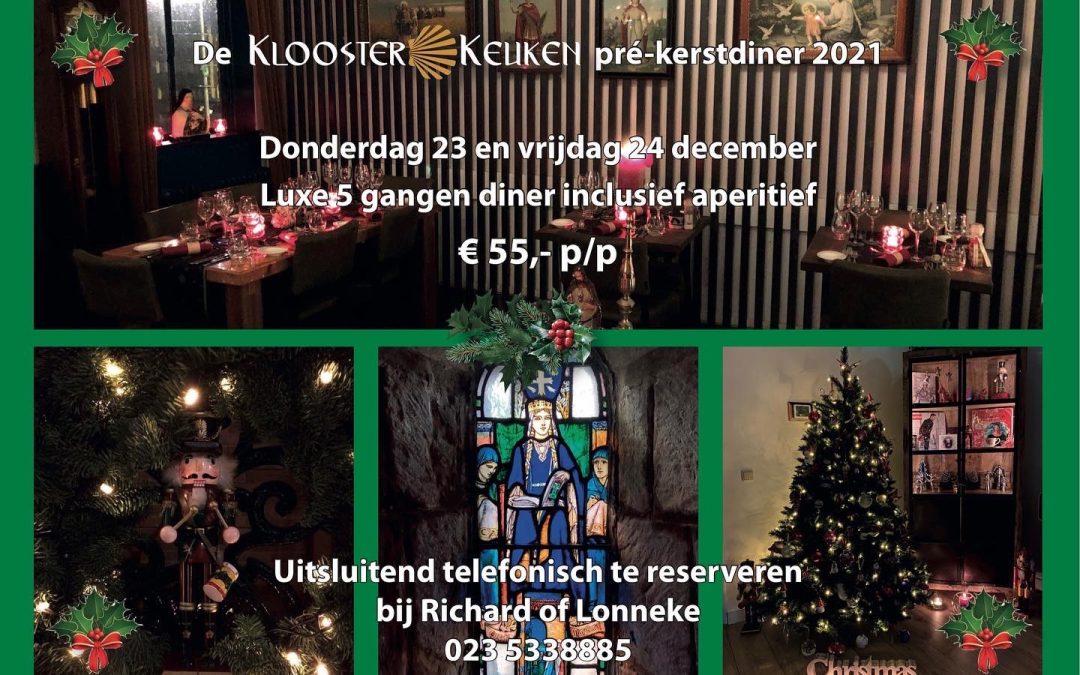 Pré-Kerstdiner 2021